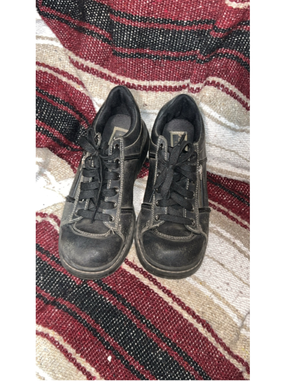 Women's Skechers Black Sneakers Size 7